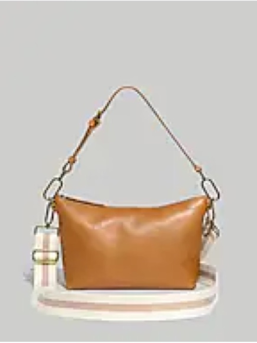 Women’s Madewell Leather Bag New NWT Carabiner Crossbody Sling Purse
